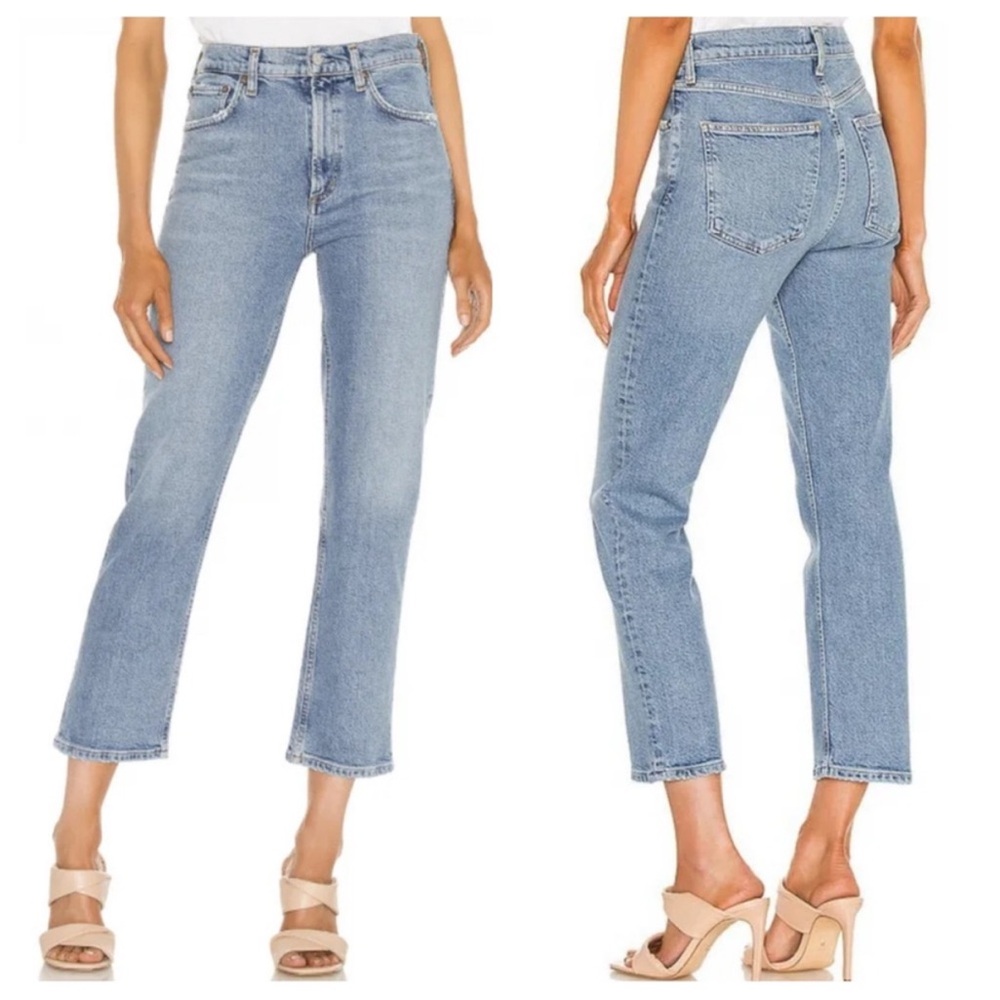 AGOLDE Wilder mid-rise straight leg Jean 28